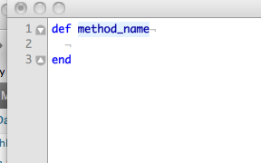 Method snippet example
